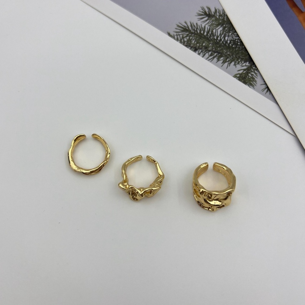Elegant Gold Rings Set - Picture 5 of 5